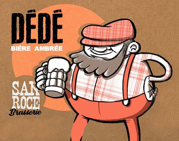 Bière ambrée SAN ROCE